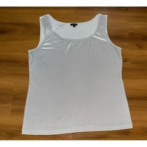 Womens Talbots Velvet Sleeveless Tank Top